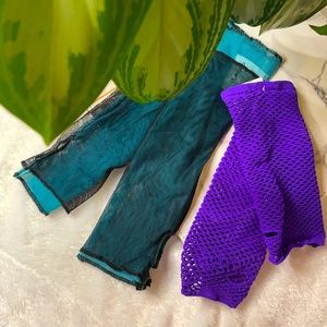 80’s Inspired Fishnet Gloves
